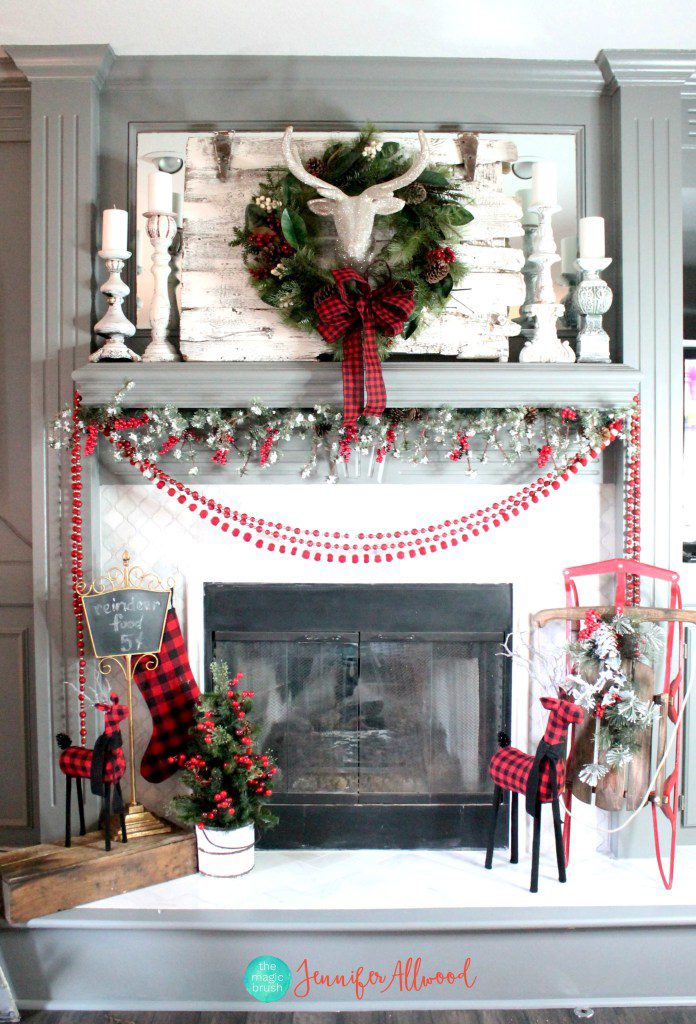 20 Insanely Gorgeous Christmas Mantel Ideas You Need to Copy This Year ...