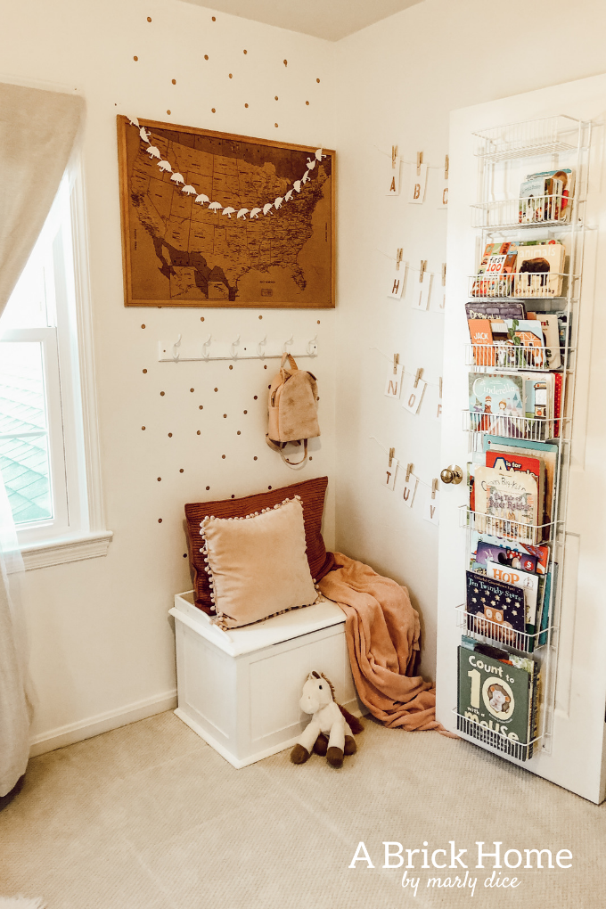 Shabby Chic Toddler Girl S Room Corner Reading Nook A Brick Home By Marly Dice