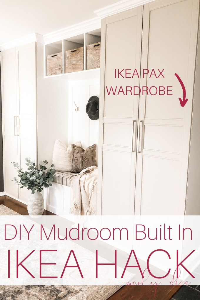 Our Diy Mudroom Built In Ikea Hack A Brick Home By Marly Dice